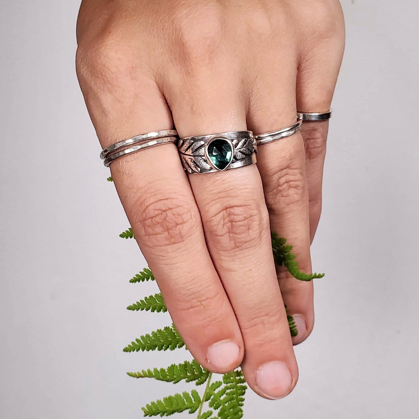 Fern Tourmaline Ring