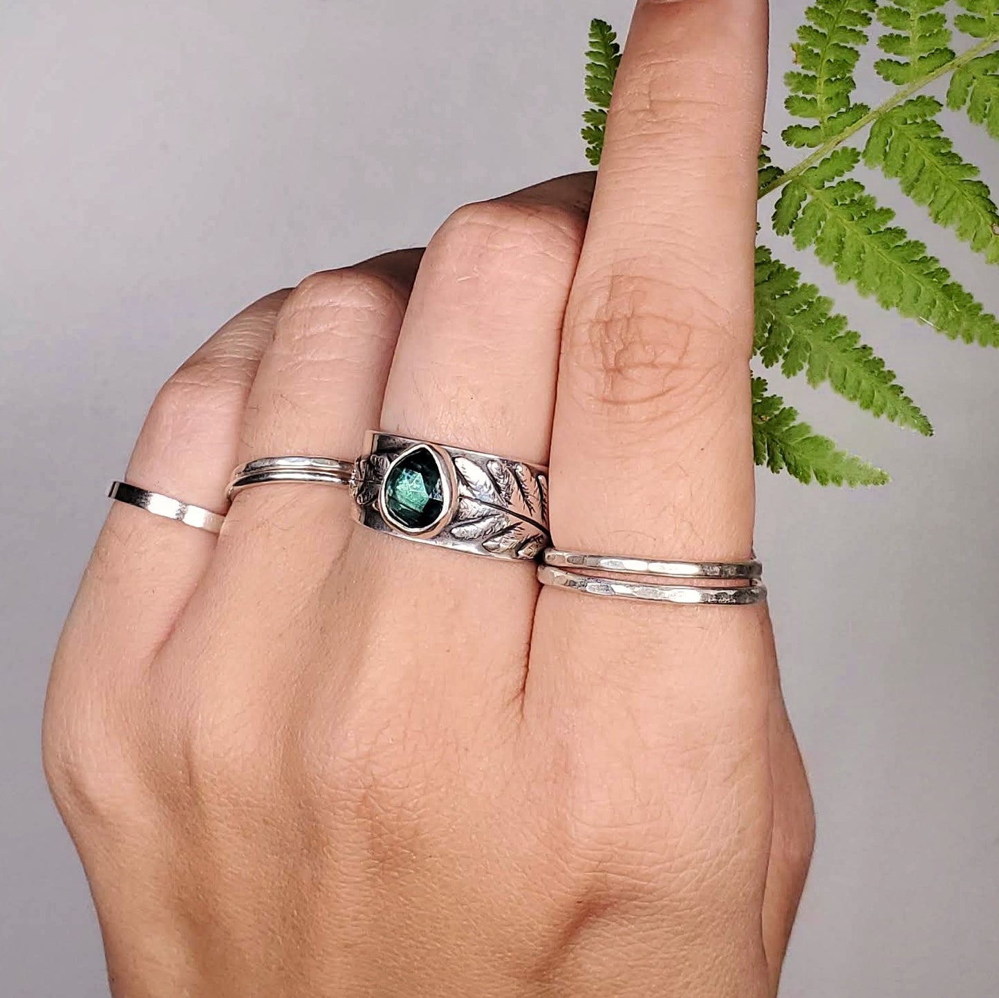 Fern Tourmaline Ring